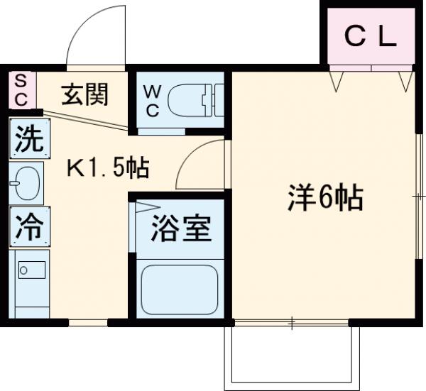 シャトーミレニアの間取り