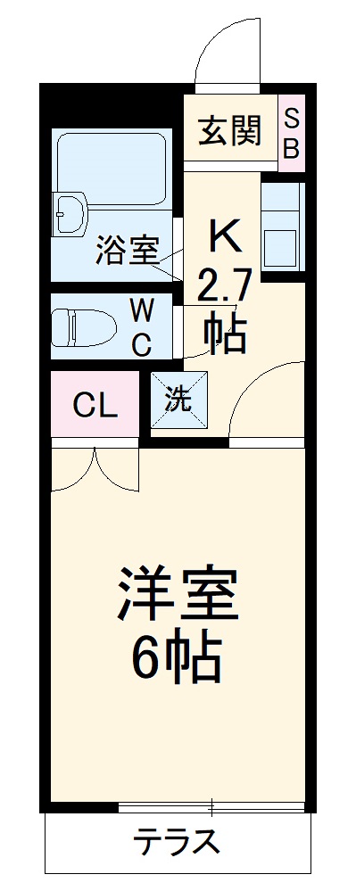 西八千代ガーデンハイツの間取り