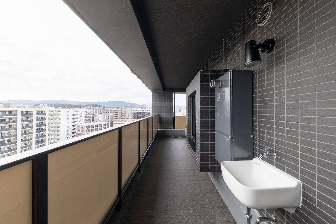 12/22 バルコニー