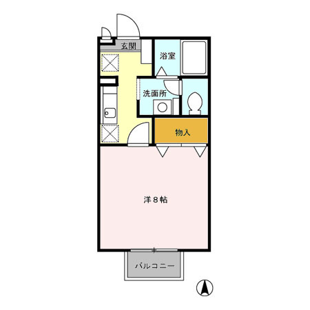 エスポワールの間取り