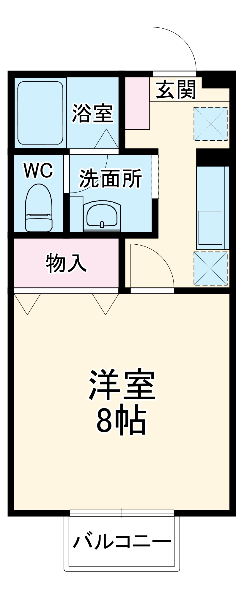 エスポワールの間取り