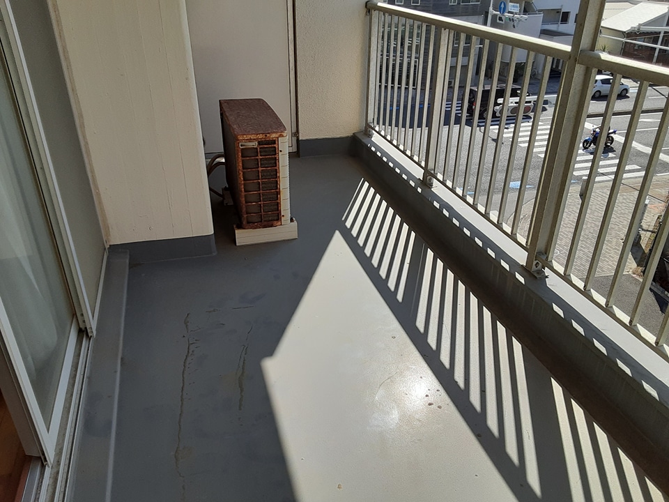 10/25 バルコニー