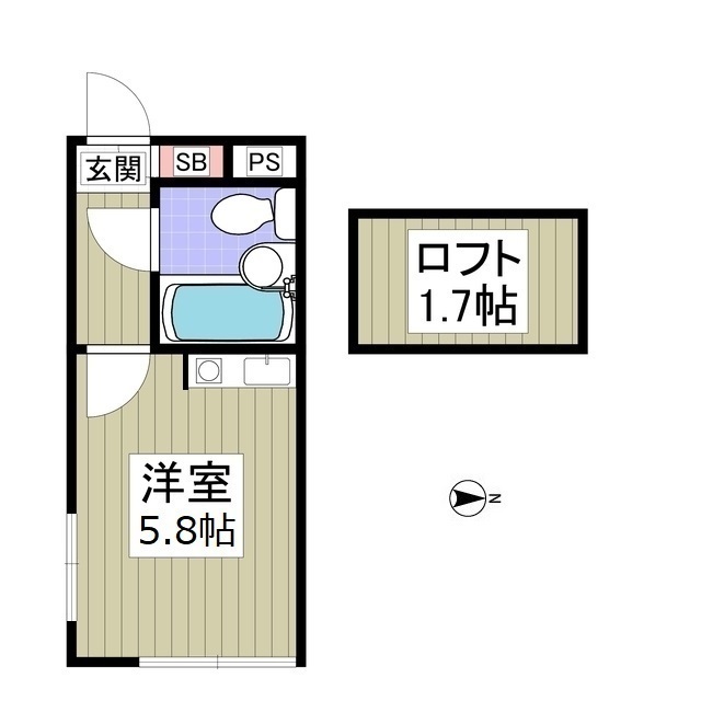 Reno所沢の間取り