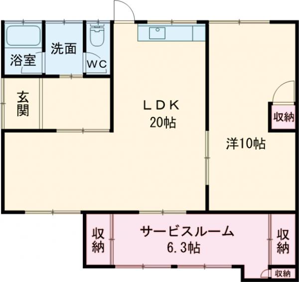 base新野の間取り